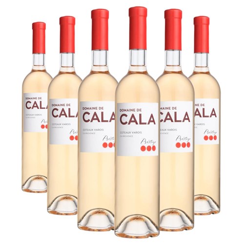 Case of 6 Domaine de Cala Prestige Rose Wine 70cl